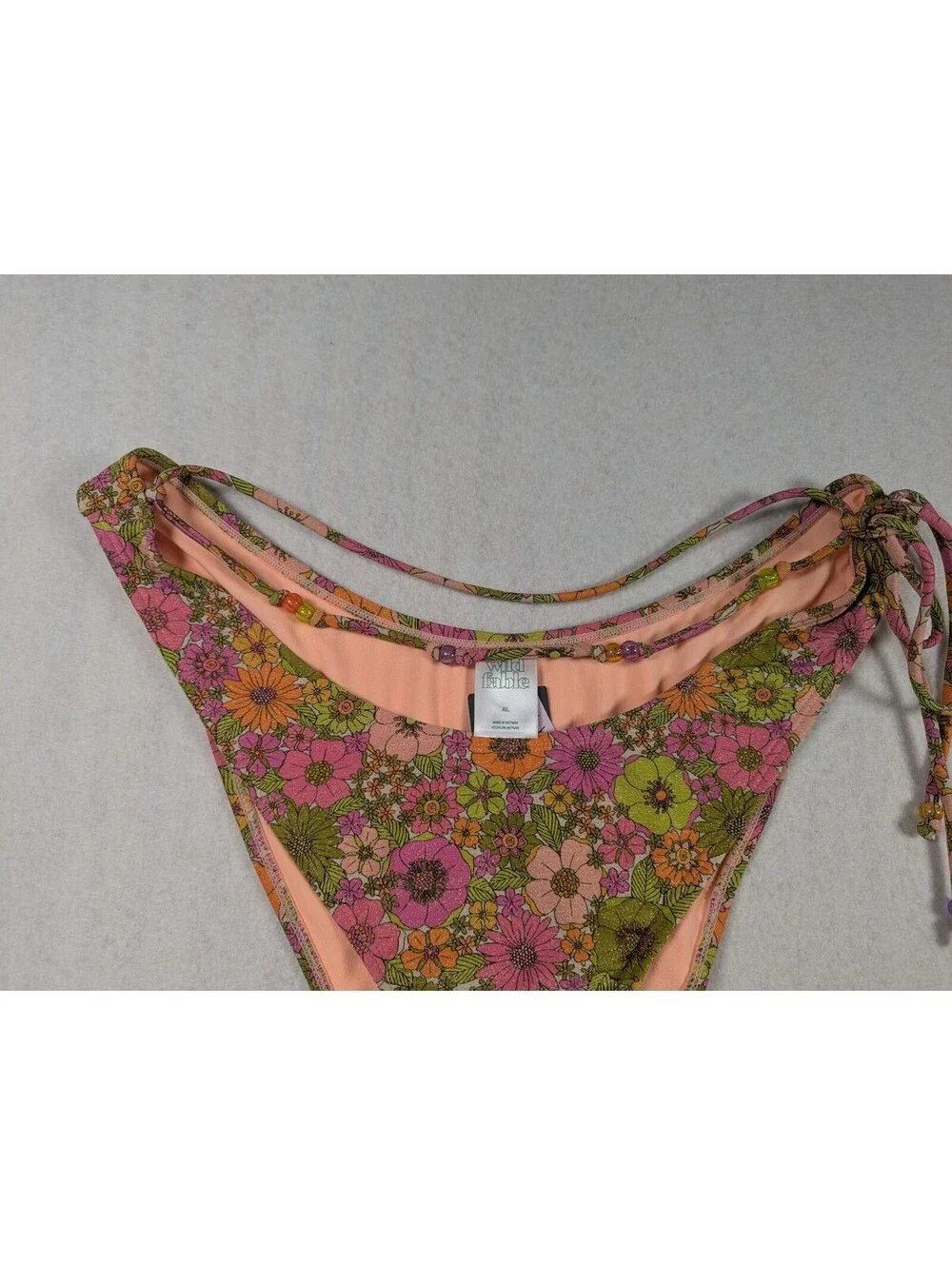 Wild Fable - Women's - Low Rise Flower - Extra High Leg and Cheek - Size XL (16)